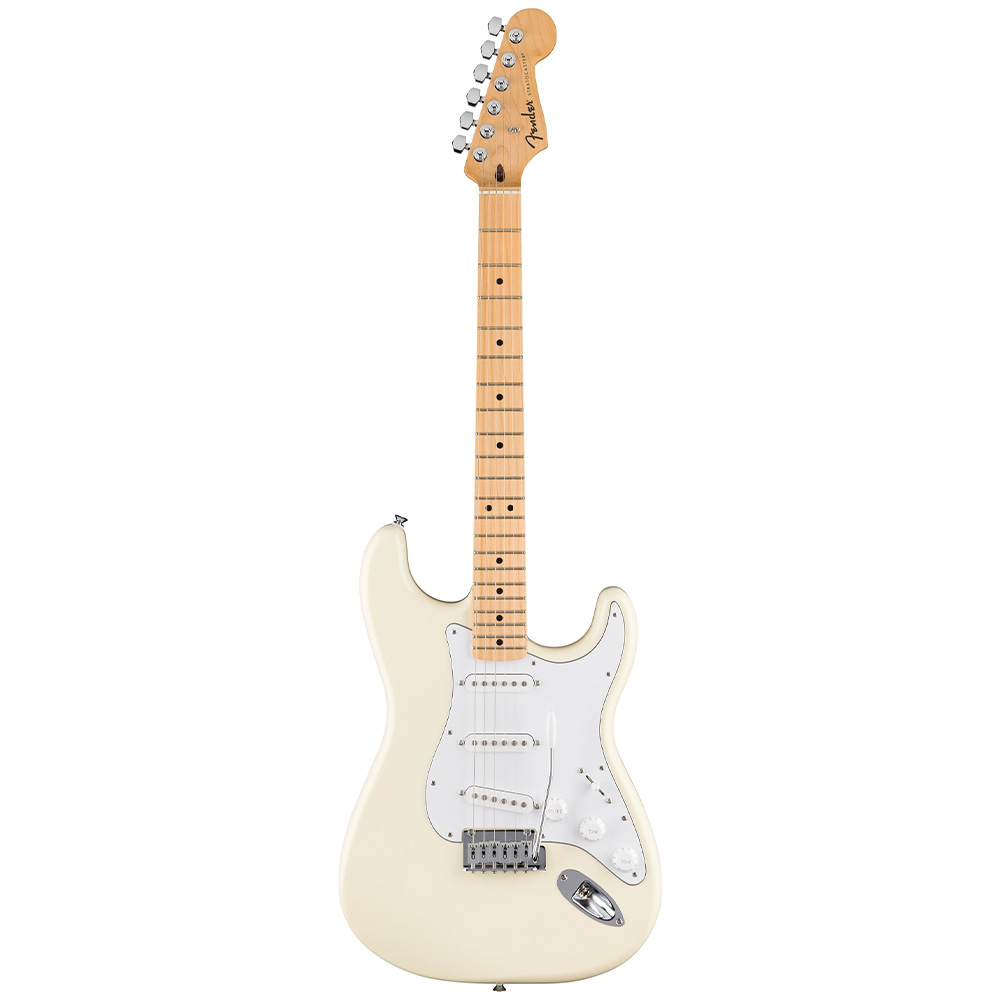 Fender Standard Stratocaster Akçaağaç Klavye Olympic White Elektro